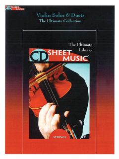 Violin Solos and Duets The Ultimate Collection CD ROM Sheet Music