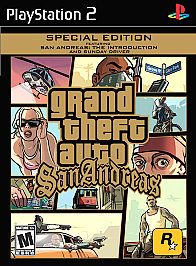 Grand Theft Auto San Andreas Special Edition Sony PlayStation 2 2005