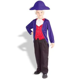 click an image to enlarge child george washington costume size chart