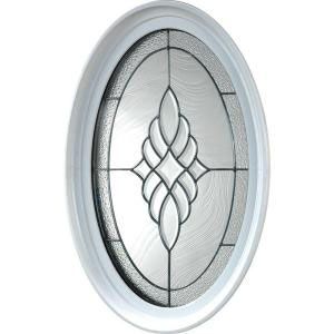  , 20 in. x 28 1/2 in., White, Frame Glass with Platinum Accents G