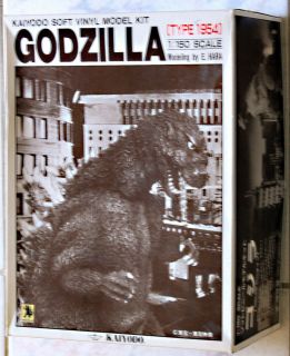 Kaiyodo Godzilla 1954 Type Vinyl Kit New in Box 1 150 Scale