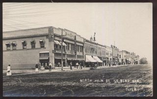 RP Postcard Great Bend KS Wagaman Clothing Store Main St Storefronts