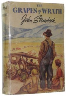 John Steinbeck The Grapes of Wrath True 1st 1st 1st
