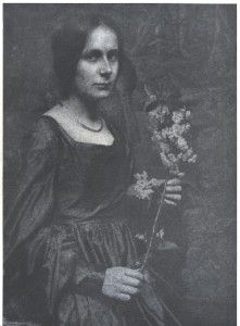 1910 CC Photo Image Beautiful Woman Gertrude Kasebier