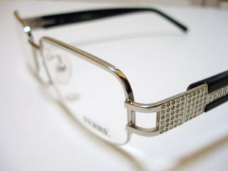 Gianfranco Ferre GF 34301 Eyeglasses Silver New Auth
