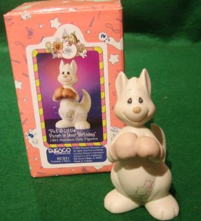 Preciuos Moments Put A Little Punch in Your Birthday Figurine 1993