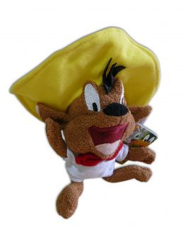 Speedy Gonzales 7 Plush Mexican Mouse Looney Tunes Warner Soft Toy