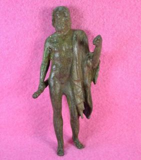 Greco Roman Bronze Figurine of Zeus