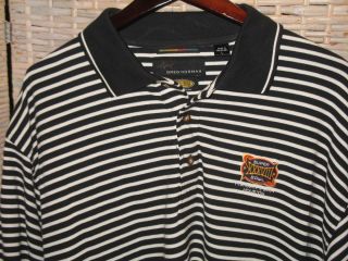 Greg Norman Size L (Large) Super Bowl XXXVIII Logo Polo Shirt (NE