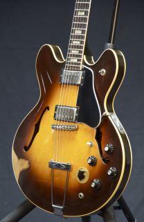 1981 Gibson ES 335 Sunburst Finish Guitar Stereo Mods Killer Tone