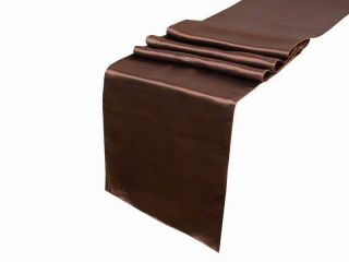 20 Pack of 12 x 108 Satin Table Runners 22 Colors