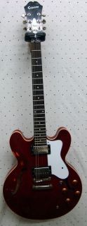 Gibson Epiphone Dot Semi Hollow Body Electric Guitar Cherry Red