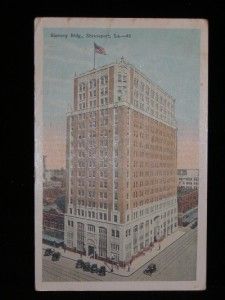 Antique Postcard c1925 Slattery Building Shreveport La