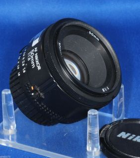 Nikon Nikkor 50mm F1 8 AF Prime Lens