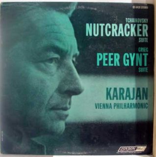 KARAJAN tchaikovsky nutcracker grieg peer gynt LP Mint  CS 6420 Vinyl