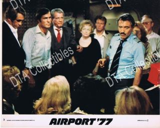 Airport 77 Jack Lemmon Olivia de Havilland Gil Gerard VG