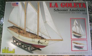 La Goleta Schooner Americano Kit   No. MM6   Italy   NIB