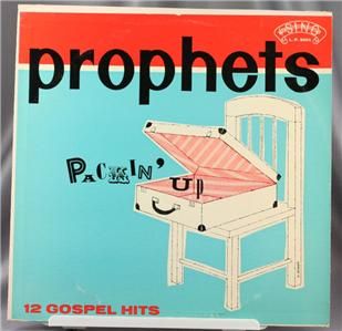 33 LP Record Prophets Quartet Packin Up Gospel Hits