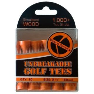 10 Unbreakable Golf Tee Tees 2.1/4   USGA and R&A Conforming Made In