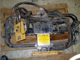 USED RE RUPE GP 20/300 GROUT PUMP  20 GALLONS PER MINUTE  300 PSI W