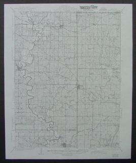 Gower Missouri 1923 Topo Map