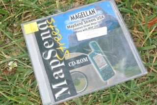 New Magellan Mapsend Streets USA Map 330 GPS Mapping Software