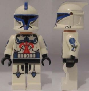 Lego Star Wars CUSTOM Clone Trooper jet commander minifig army 8014