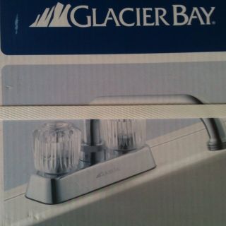 New Glacier Bay Laundry Faucet Chrome Finish