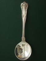 Gorham Silverplate Regent Round Bowl 5 5 8 Bouillon Spoon Circa 1902