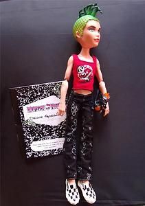 Deuce Gordon Monster High Doll w Perseus