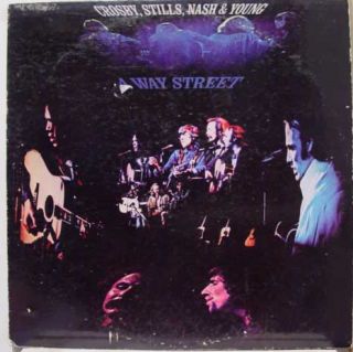 Crosby Stills Nash Neil Young 4 Way Street 2 LP VG SD 2 902 Vinyl 1971