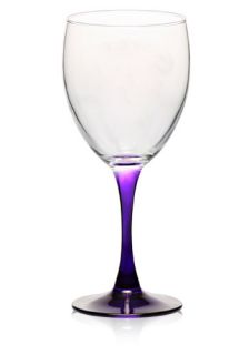 Purple Stem Wine Glass Goblet White or Red Wine Glasses
