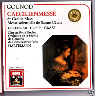 Gounod Cäcilienmesse CD Hartemann EMI RARE