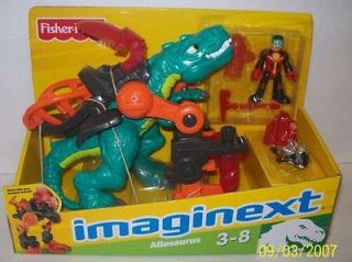 Fisher Price Imaginext Allosaurus Dinosaur Figure Toy Playset NEW