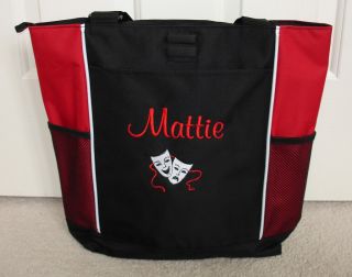 Tote Bag Personalized Masks Theater Acting Drama Glee