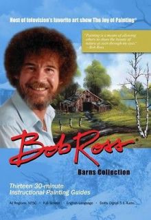 bob ross barns collection 3 discs dvd new time left