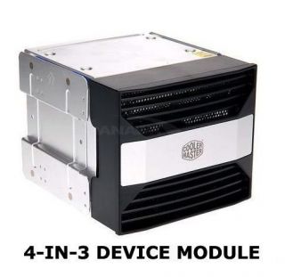 Cooler Master 4 in 3 Hard Drive Device Module Cage