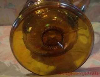  Carnival Glass Pitcher Harvest Grapes iced tea water drinking pitcher