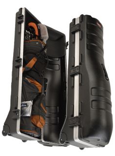 new skb deluxe staff ata golf hard sided travel case