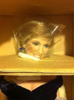 Princess Diana of Wales porcelain portrait doll by Ashton Drake