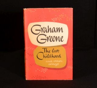 1951 Graham Greene The Lost Childhood and Other Essays First Edition