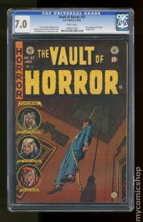 Vault of Horror 1950 E C Comics 37 CGC 7 0 1098271007