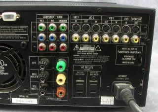 Harman Kardon AVR 325 7 1 Channel 65W per CH 325 Watt A V Receiver