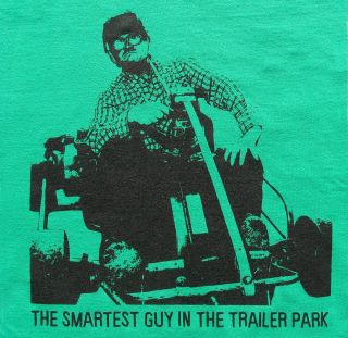  Park Boys T Shirt Bubbles Go Kart Smartest in Trailer Park Green