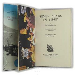 Seven Years in Tibet by Heinrich Harrer et al Signed 1st in DJ