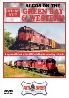 Alcos on The Green Bay Western GB w Railroad DVD