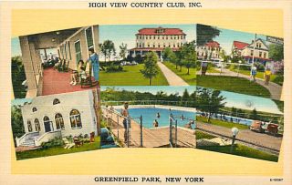 NY Greenfield Park High View Country Club Early M47460