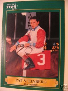 Jockey Card Pat Steinberg El Paso TX Remington Park