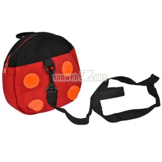 S0BZ Safe Harnesses Ladybug Bat Baby Kid Keeper Walking Backpack Strap