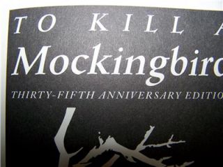 Harper Lee Signed RARE 35th to Kill A Mockingbird RARE